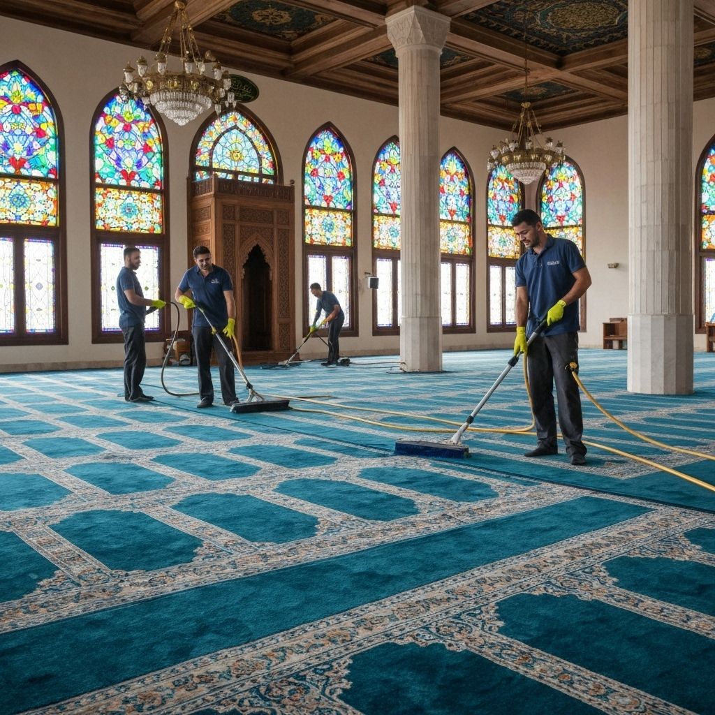 Halıflex Cami Karo Ofis Halısı Temizliği